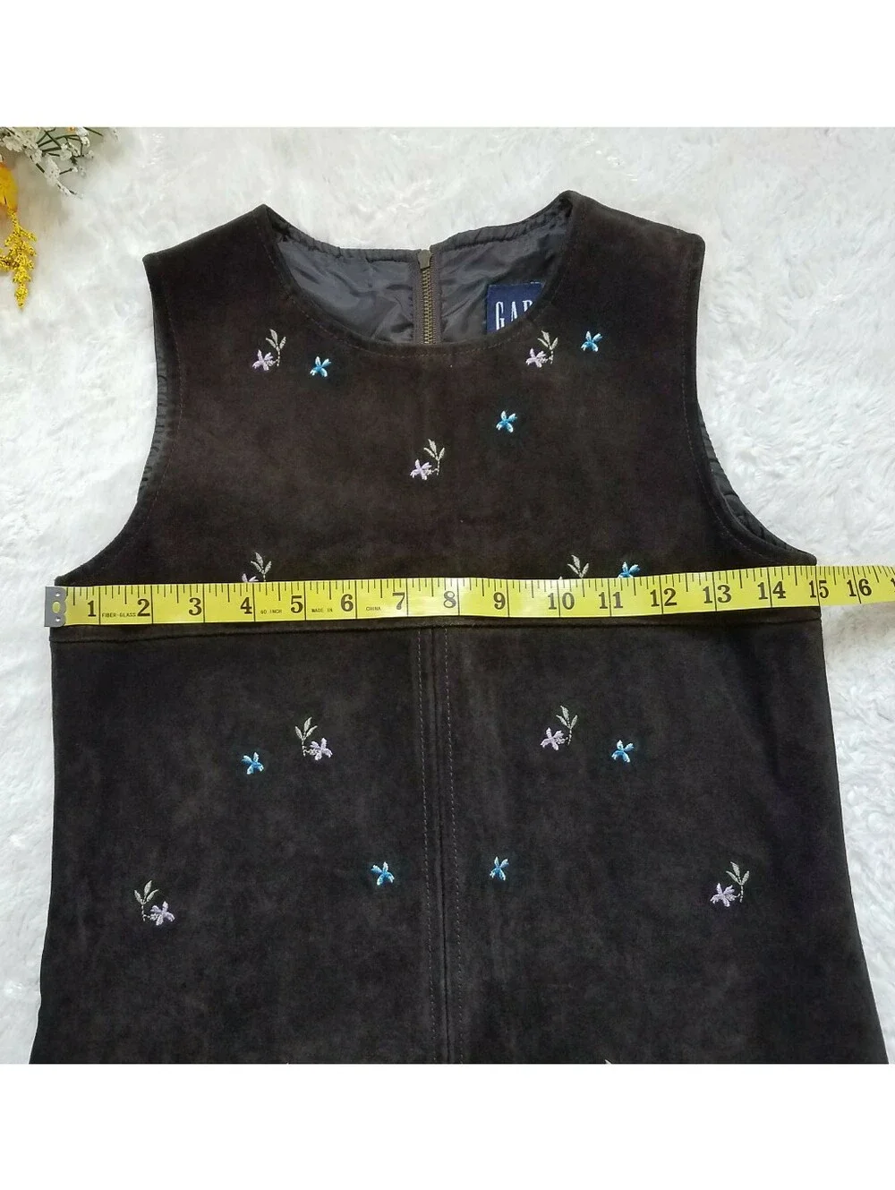 GAP Vintage Girl's Suede Dress